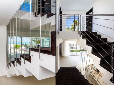 Luxury Eight Bedroom Vacation Beach Villa with Private Pool